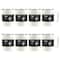 8 Pack: 13oz. White Stainless Steel Sublimation Mug with Lid by Make Market®